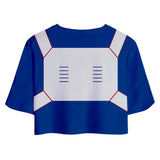 My Hero Academia Todoroki Shouto Cosplay Top y Pantalones Cortos Ropa de 2 Piezas Unisex
