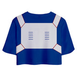 My Hero Academia Todoroki Shouto Cosplay Top y Pantalones Cortos Ropa de 2 Piezas Unisex