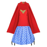 Halloween Disfraz de Superhéroe Wonder Woman  Superwoman Cosplay Traje para Adultos Femenino