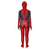 Deadpool Divertido Cosplay Mono Sexy Tirante Halloween Cosplay Mono para Adultos Femenino