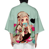Toilet-Bound Hanako-kun Kimono Chaqueta Yashiro Nene Halloween Disfraz Unisex