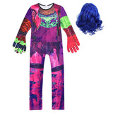 Descendientes Descendants 3 Evie Cosplay Mono para Halloween Carnaval Mono para Niños o Adultos