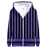 Iguro Obanai Demon Slayer: Kimetsu no Yaiba Sudadera con Cremallera y Capucha para Adultos Unisex