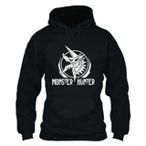 Videojuego Monster Hunter: World Zinogre Sudadera Estampada con Capucha para Adultos Unisex
