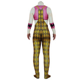 Birds of Prey Harley Quinn Mono Halloween Zentai Cosplay para Adultos Femenino