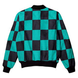 Demon Slayer: Kimetsu no Yaiba Chaqueta Kamado Tanjirou Cosplay Chaqueta para Adultos Unisex