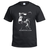 Los Guardianes de la Galaxia Guardians of the Galaxy Rocket Raccoon Camiseta Estampada para Adultos Unisex