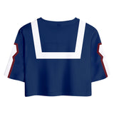 My Hero Academia UA Traje de Entrenamiento Cosplay Top y Pantalones Cortos Ropa de 2 Piezas Unisex