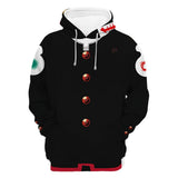 Toilet-Bound Hanako-kun Hanako Cosplay Sudadera Estampada con Capucha para Adultos Unisex
