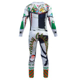 Navidad Descendientes Descendants 3 Carlos Zentai Cosplay para Halloween Mono para Adultos Unisex