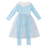 Frozen 2 Princesa Elsa Vestido Cosplay Vestido de Navidad para Niñas