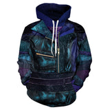 Mal Sudadera Los Descendientes Descendants 3 Cosplay Sudadera con Capucha para Adultos Unisex