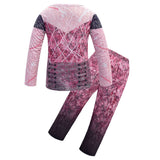 Halloween Disfraz Descendientes Descendants 3 Evil Audrey Cosplay Camisa Conjunto para Niños