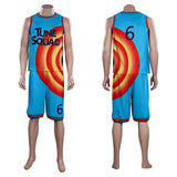Película Space Jam 2: A New Legacy LeBron James Cosplay Disfraz Halloween Carnaval Traje