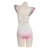 Anime Demon Slayer- Kochou Shinobu Traje de baño Cosplay Disfraz Halloween Carnaval Traje