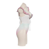 Anime Demon Slayer- Kochou Shinobu Traje de baño Cosplay Disfraz Halloween Carnaval Traje