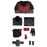 Juego Gotham Knights Red Hood Jason Todd Cosplay Disfraz Halloween Carnaval Traje
