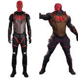 Juego Gotham Knights Red Hood Jason Todd Cosplay Disfraz Halloween Carnaval Traje