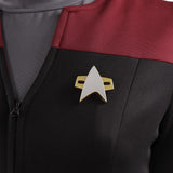 Series de Televisión Star Trek：Prodigy-Kathryn Janeway Cosplay Disfraz Halloween Carnaval Traje