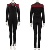 Series de Televisión Star Trek：Prodigy-Kathryn Janeway Cosplay Disfraz Halloween Carnaval Traje