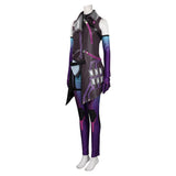 Juego Overwatch Sombra Olivia·Colomar Cosplay Disfraz Traje Navidad Carnaval Fiesta