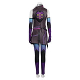 Juego Overwatch Sombra Olivia·Colomar Cosplay Disfraz Traje Navidad Carnaval Fiesta
