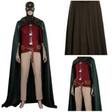 TV Stargirl - Doctor Mid-Nite Cosplay Disfraz Traje Navidad Carnaval Fiesta