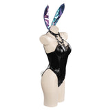 Juego League of Legends KDA Conejo Cosplay Disfraz Traje Navidad Carnaval Fiesta