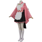 Anime Demon Slayer Kamado Nezuko Kimono Cosplay Navidad Disfraz Traje Vestido
