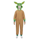 TV The Mandalorian Baby Yoda Pijams Niños Mono Cosplay Disfraz Traje Navidad Carnaval Fiesta