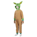 TV The Mandalorian Baby Yoda Pijams Niños Mono Cosplay Disfraz Traje Navidad Carnaval Fiesta
