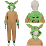 TV The Mandalorian Baby Yoda Pijams Niños Mono Cosplay Disfraz Traje Navidad Carnaval Fiesta