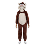 Animal Tasmania Devil Pijamas Niños Mono Cosplay Disfraz Traje Navidad Carnaval Fiesta