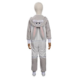 Animal Conejo Pijamas Mono Niños Cosplay Disfraz Traje Navidad Carnaval Fiesta