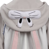Animal Conejo Pijamas Mono Niños Cosplay Disfraz Traje Navidad Carnaval Fiesta