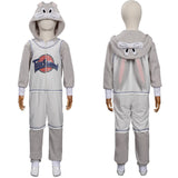 Animal Conejo Pijamas Mono Niños Cosplay Disfraz Traje Navidad Carnaval Fiesta