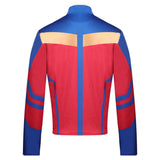 Película Ms. Marvel Kamala Khan Abrigo Chaqueta Cosplay Disfraz Traje Fiesta