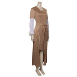 Película Star Wars 3 Return of the Jedi Leia Cosplay Disfraz Traje Vestido Falda
