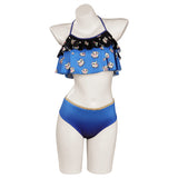 Anime Demon Slayer Hashibira Inosuke Cosplay Fiesta Disfraz Traje de Baño Creación Secundaria-disfrazdeptdiadebrujas.com®