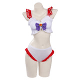 Anime Sailor Moon Huo Yeli Cosplay Fiesta Disfraz Traje de Baño Creación Secundaria-disfrazdeptdiadebrujas.com®