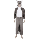 Película The Bad Guys Lobo Pijama Cosplay Disfraz Traje Fiesta Creación Secundaria-disfrazdeptdiadebrujas.com®