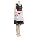 Película Chucky 2 Child's Play Tiffany Cosplay Disfraz Traje Vestido Halloween Carnaval