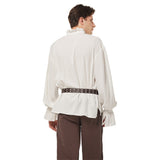 Vikingos Medievales Camisas Con Volantes Pirata Victoriano Cosplay Disfraz Traje Fiesta Navidad Carnaval