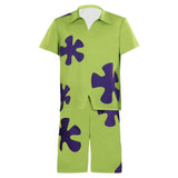 Anime The Patrick Star Show Playa de verano Camisa Pantalón Corto Playa Cosplay Disfraz Halloween Carnaval Traje