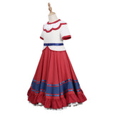 Anime Encanto Filimo Niños Cosplay Navidad Disfraz Falda Vestido Carnaval Traje Per.