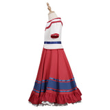 Anime Encanto Filimo Niños Cosplay Navidad Disfraz Falda Vestido Carnaval Traje Per.