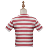Película The Addams Family 2 Pugsley Addams Niños Camiseta Cosplay Disfraz Navidad Carnaval Fiesta Per.