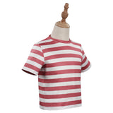 Película The Addams Family 2 Pugsley Addams Niños Camiseta Cosplay Disfraz Navidad Carnaval Fiesta Per.