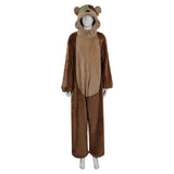 Anime The Ice Age Adventures of Buck Wild- Buck Wild Mono Pijama Cosplay Disfraz Traje Navidad Carnaval Fiesta