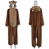 Anime The Ice Age Adventures of Buck Wild- Buck Wild Mono Pijama Cosplay Disfraz Traje Navidad Carnaval Fiesta